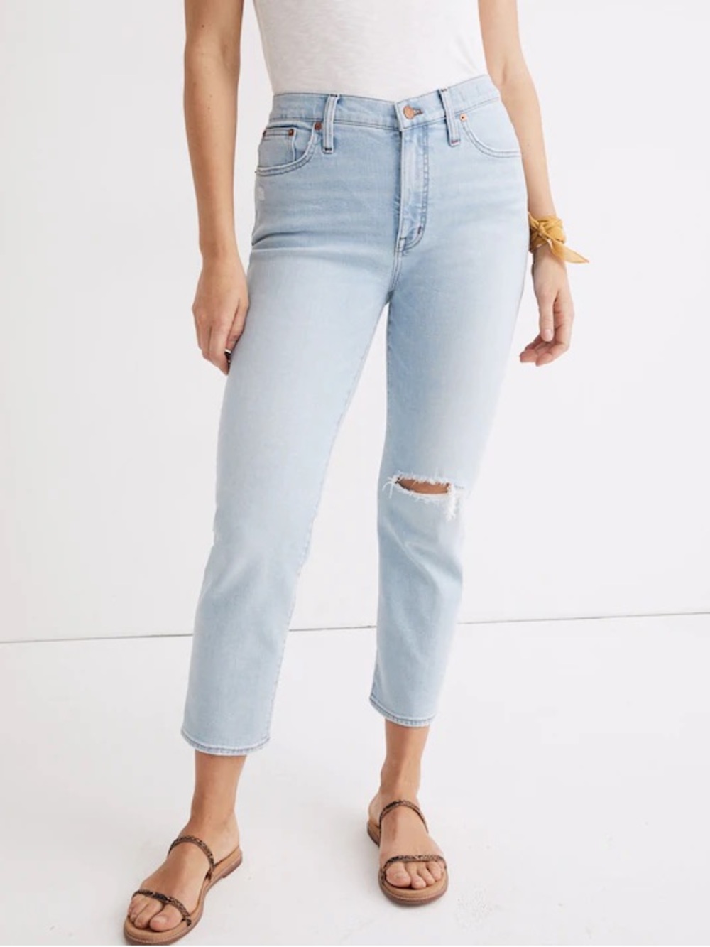 Madewell Mid-Rise Classic Straight Jeans